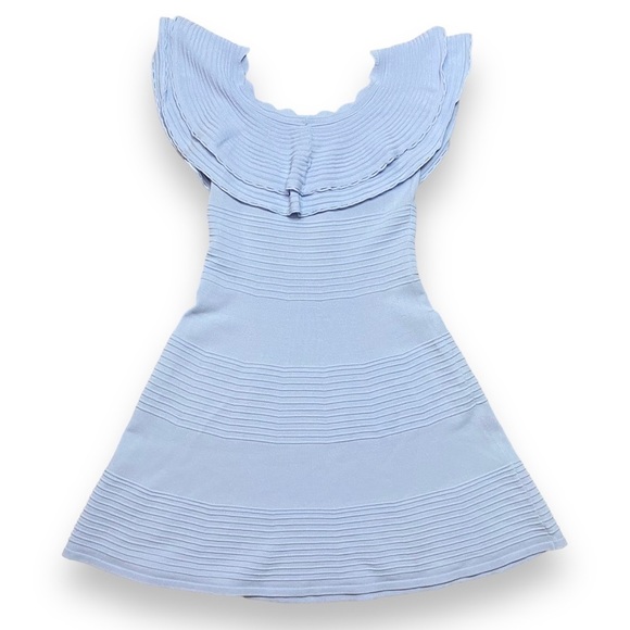 ELIZA J Off the Shoulder Fit & Flare Dress - Size Medium - Picture 7 of 14